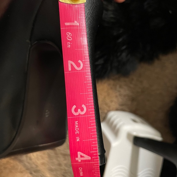 Sexy black bootie with gold accents. - Picture 5 of 5